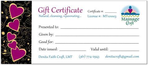 Loving Gift Cert